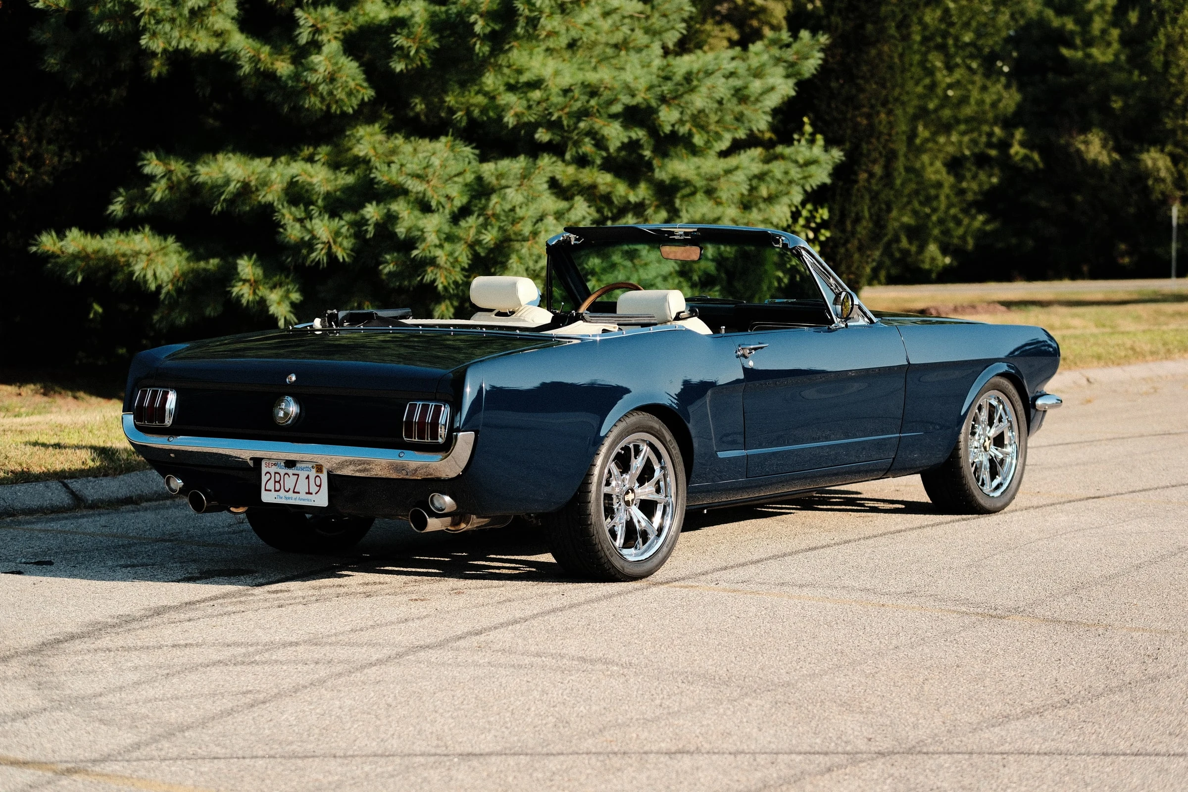 1966 Mustang convertible exterior
