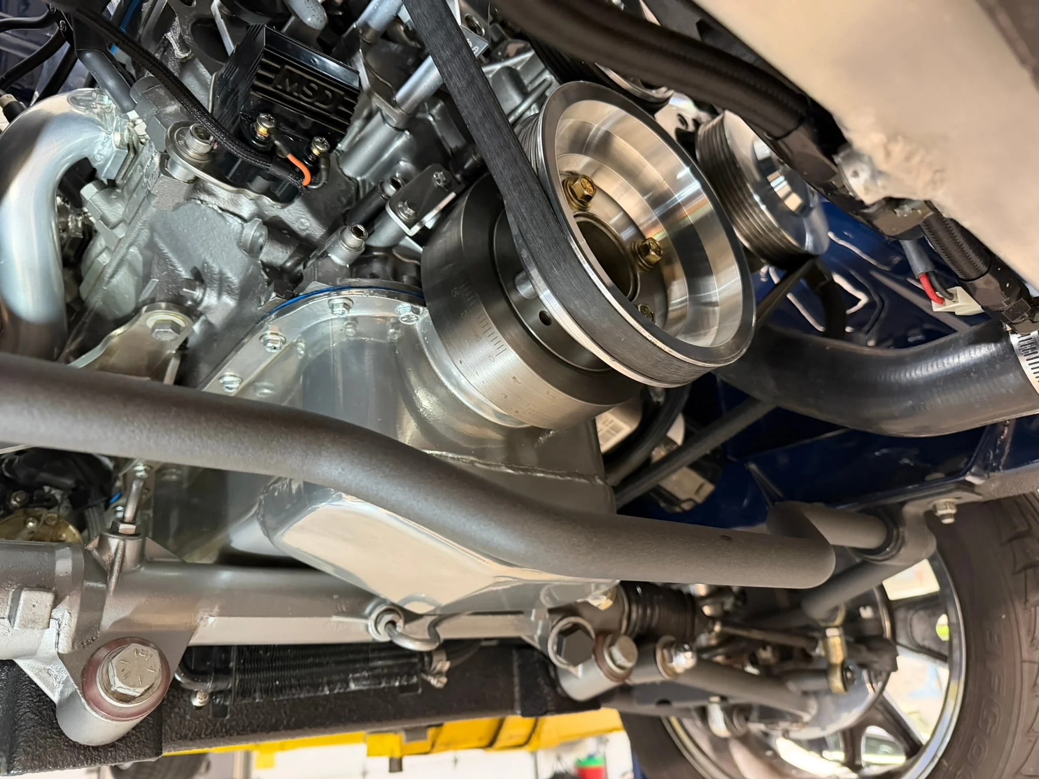 Powder-coated component