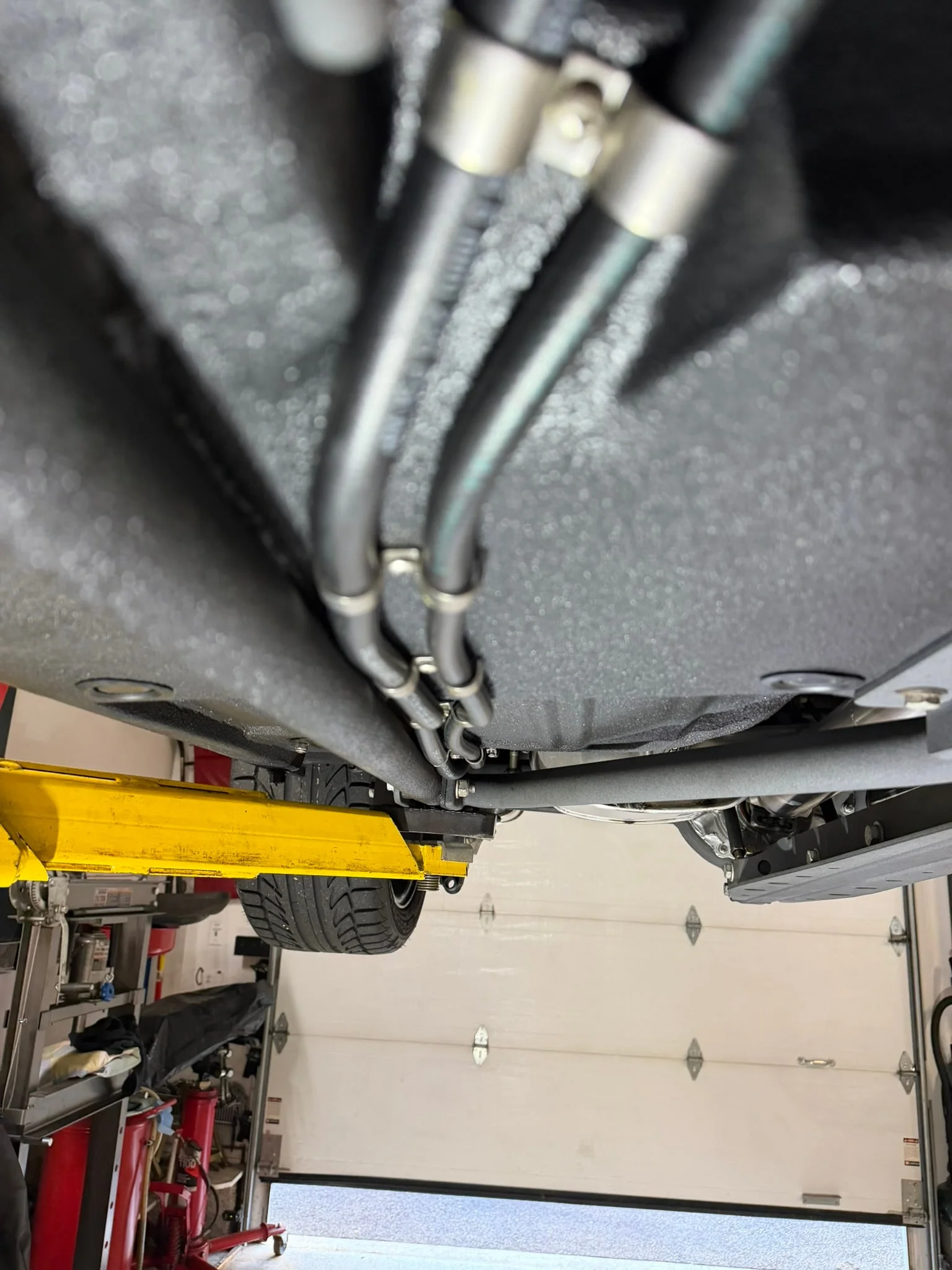 Fuel-line routing