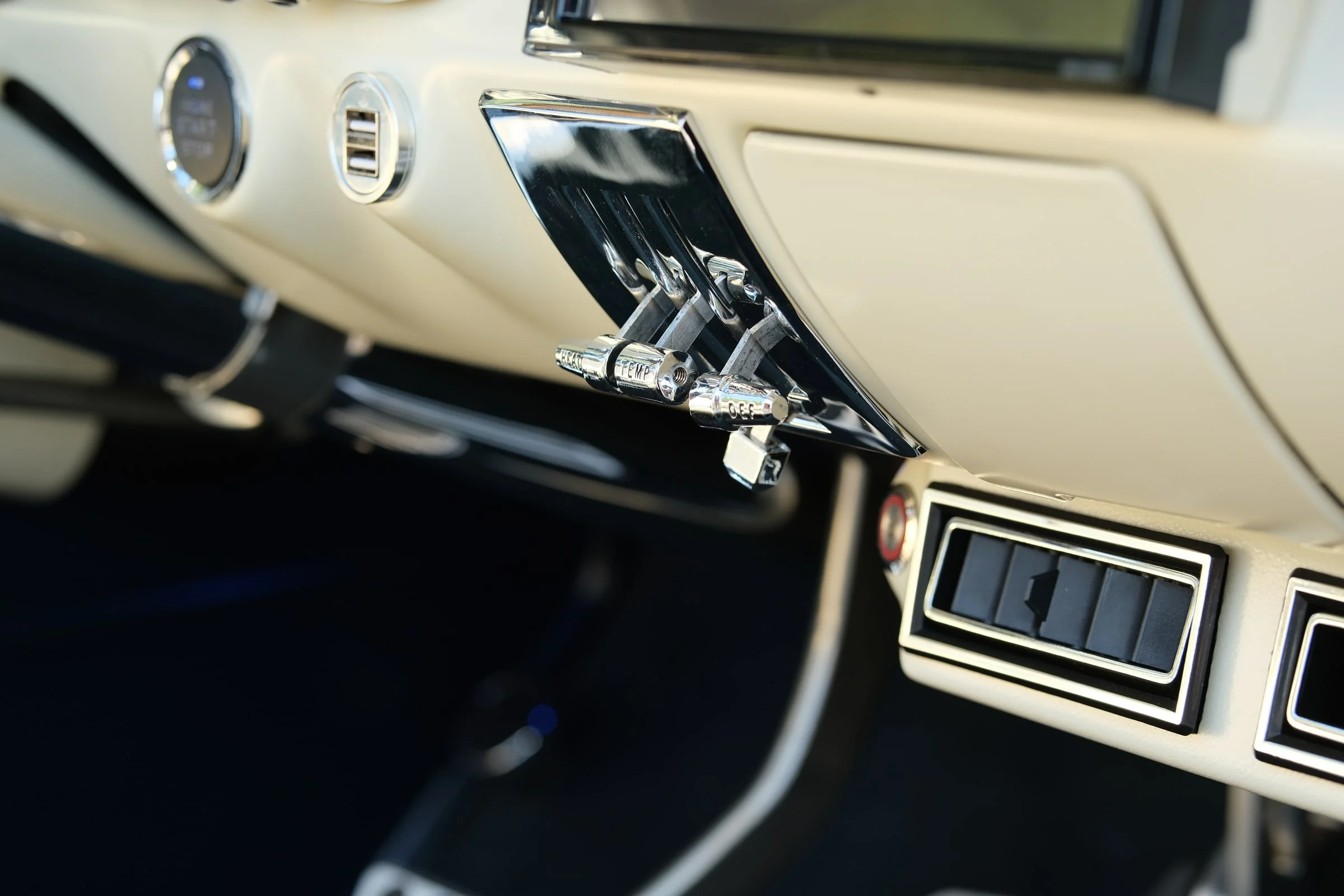 Vintage Air under-dash controls