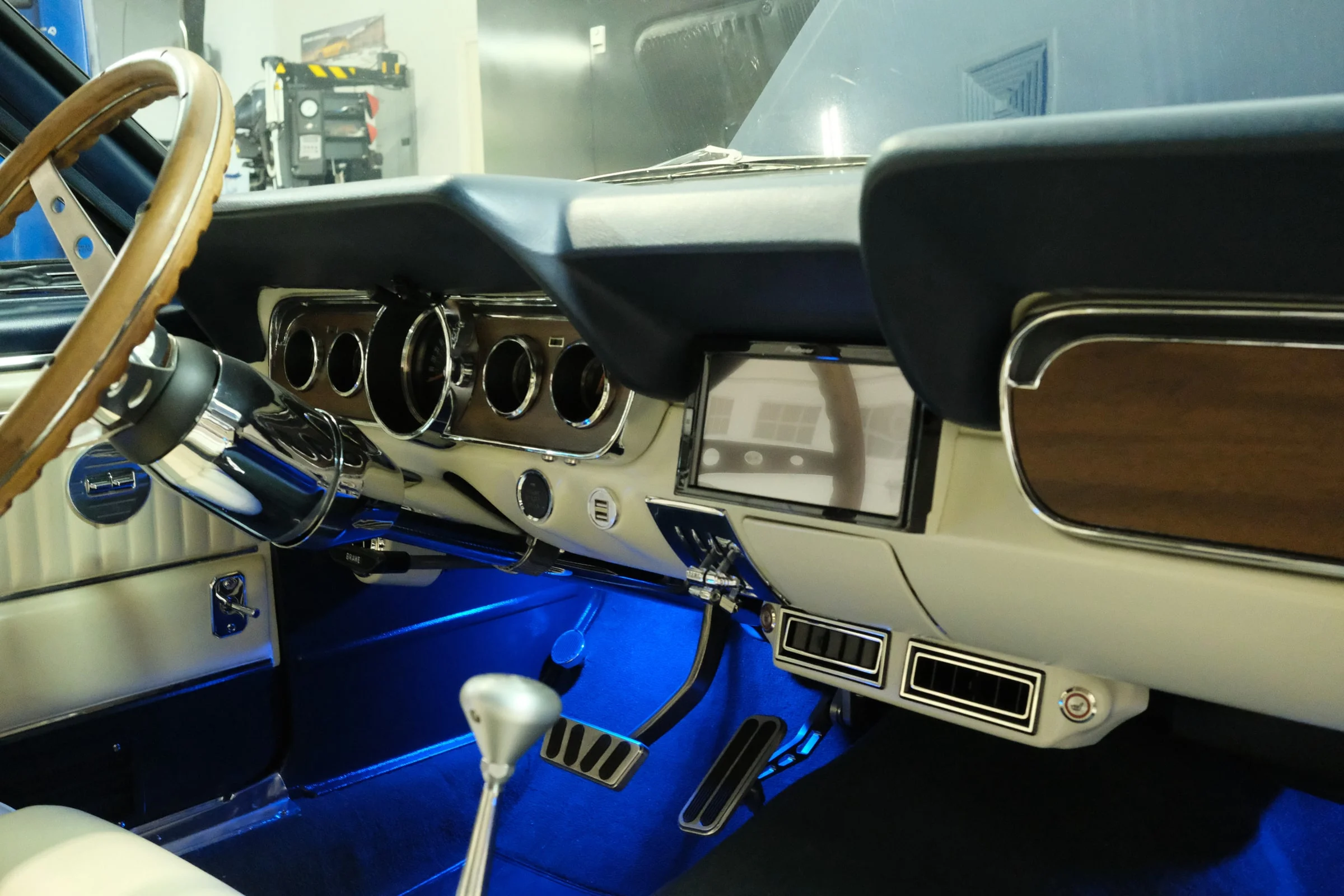 Interior footwell LED