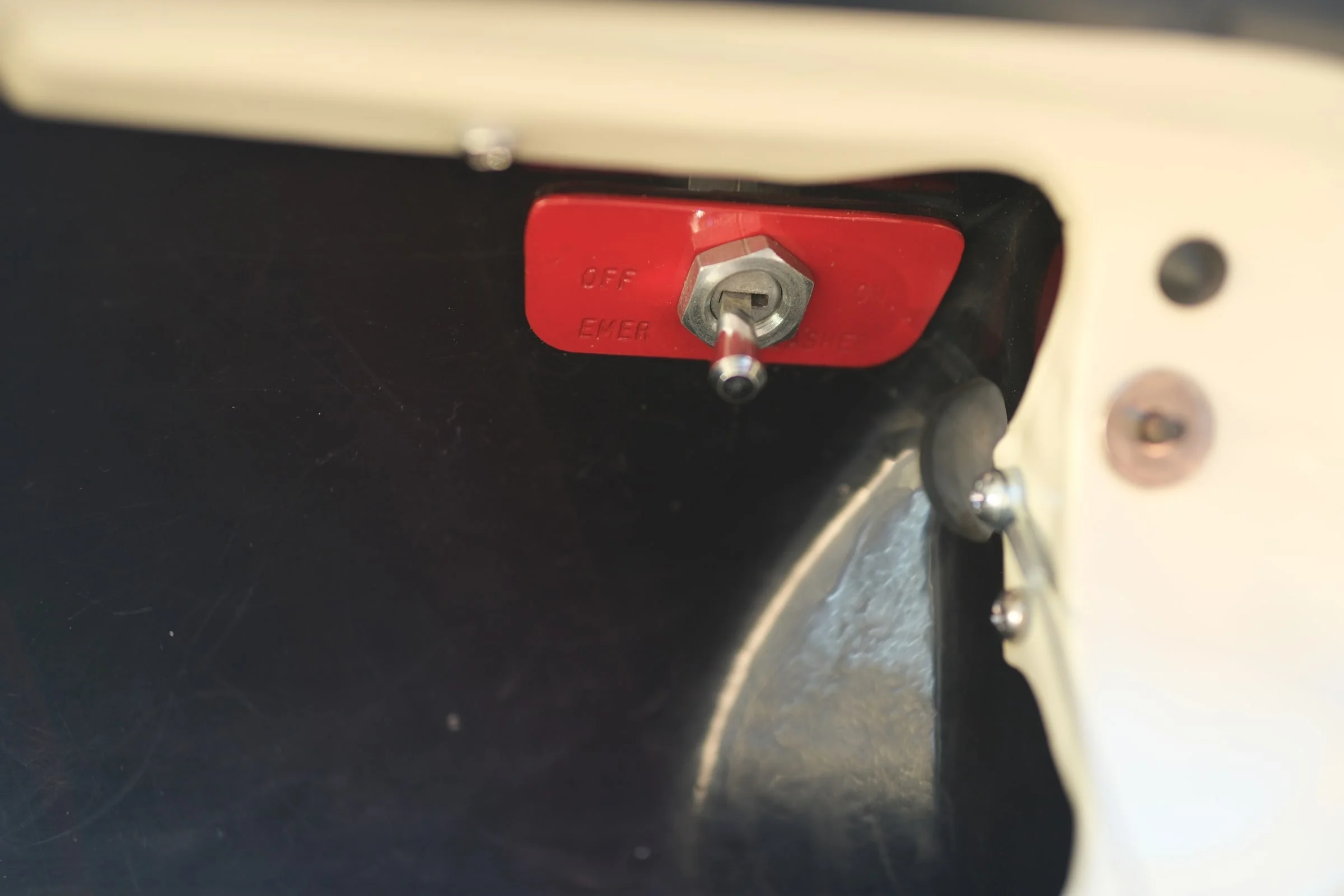 Fuel pump inertia switch context