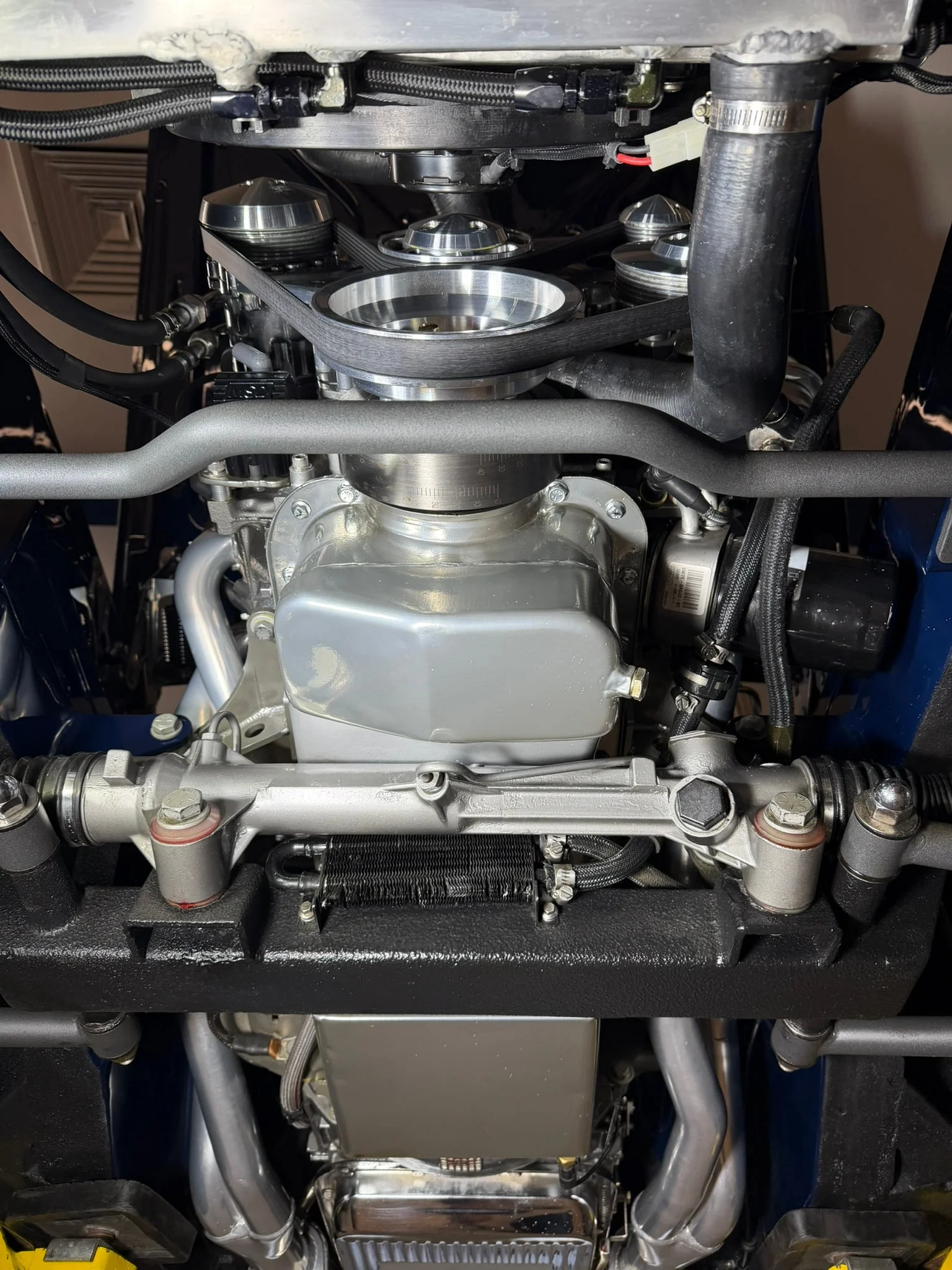 Power steering underside